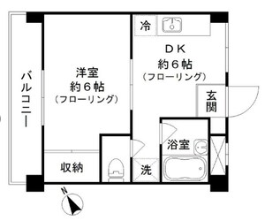 クレサント松陰の物件間取画像